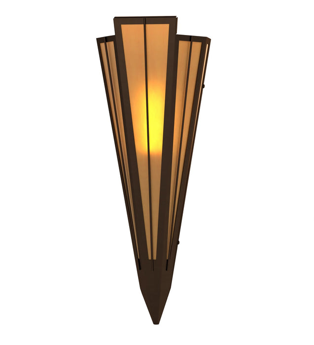 Meyda Tiffany 255596 One Light Wall Sconce, Timeless Bronze