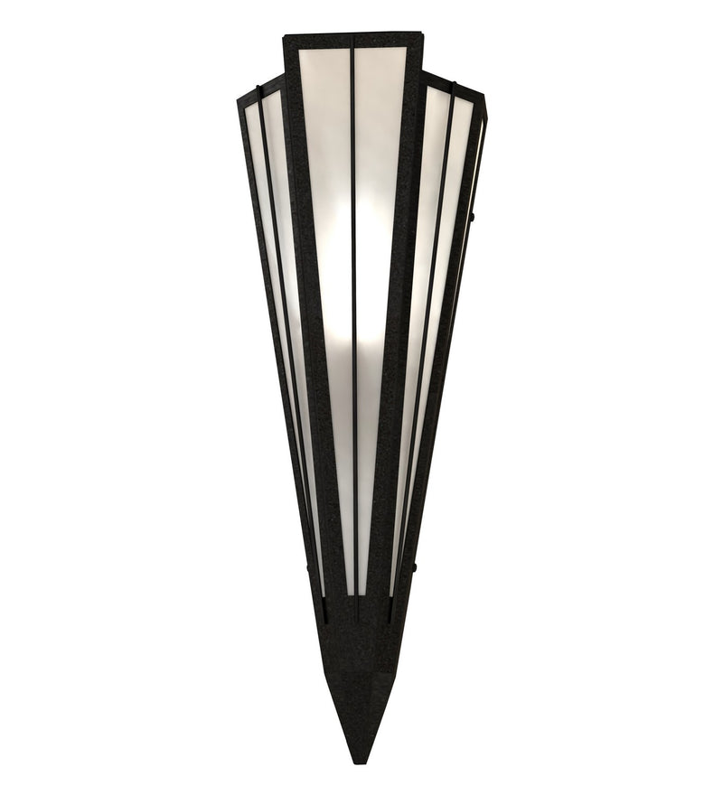 Meyda Tiffany 255647 One Light Wall Sconce, Textured Black