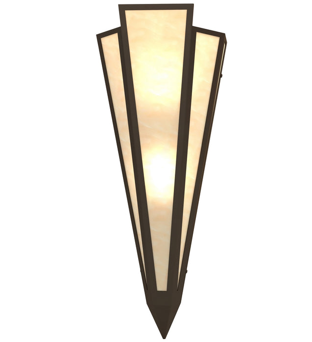 Meyda Tiffany 255731 Two Light Wall Sconce, Oil Rubbed Bronze