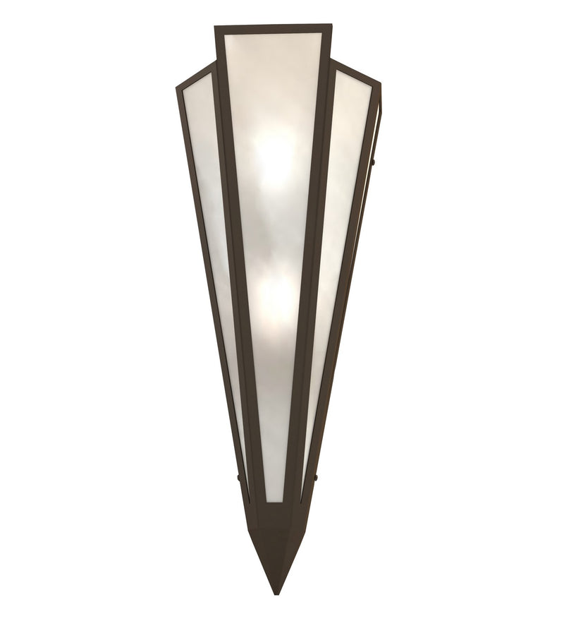 Meyda Tiffany 255733 Two Light Wall Sconce, Oil Rubbed Bronze