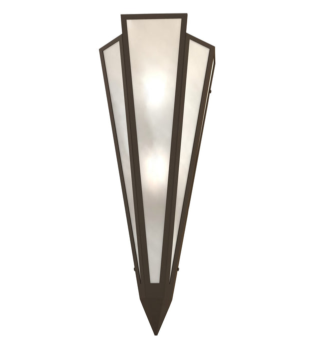 Meyda Tiffany 255733 Two Light Wall Sconce, Oil Rubbed Bronze