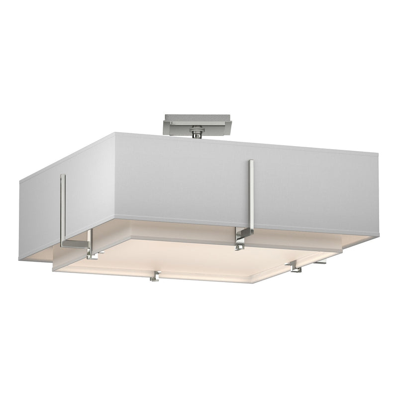 Hubbardton Forge 126510-SKT-85-SF1605-SF2012 Four Light Semi-Flush Mount, Sterling