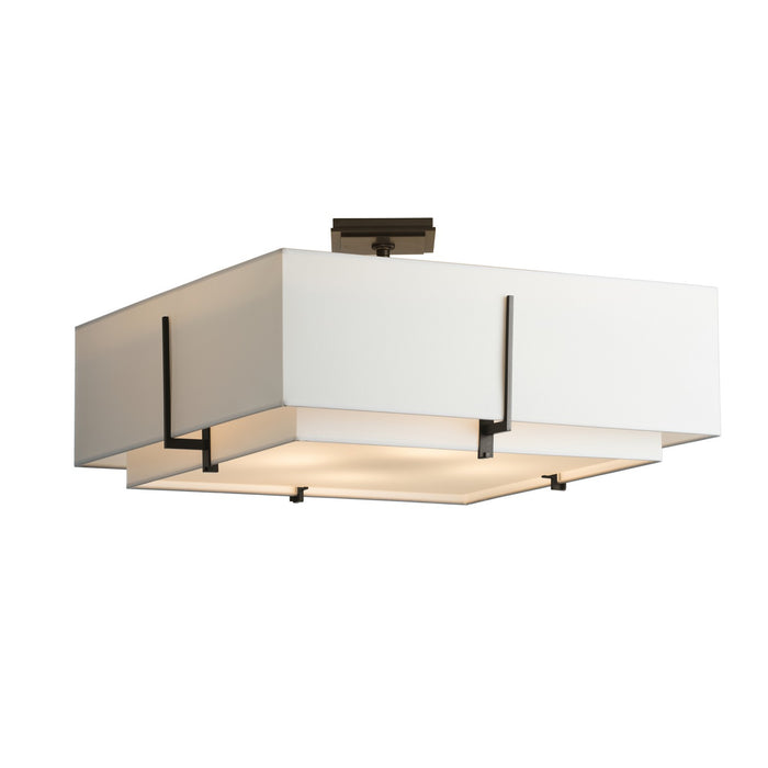 Hubbardton Forge 126513-SKT-14-SF2012-SF2401 Four Light Semi-Flush Mount, Oil Rubbed Bronze