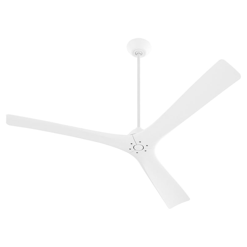 Quorum 3-120-6 64" Ceiling Fan, White