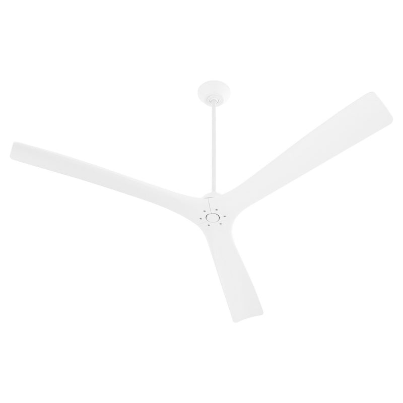 Quorum 3-121-6 72" Ceiling Fan, White