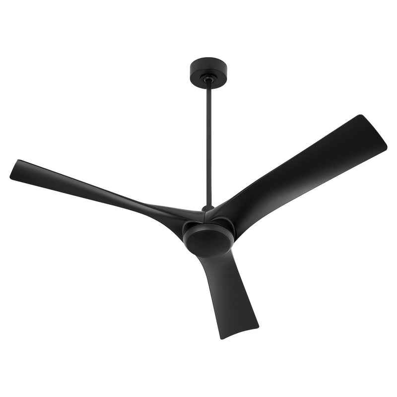 Quorum 3-123-15 58" Ceiling Fan, Black