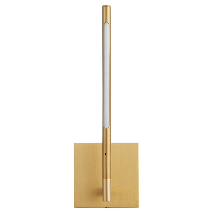 Oxygen 3-403-40 LED Wall Sconce, Aged Brass