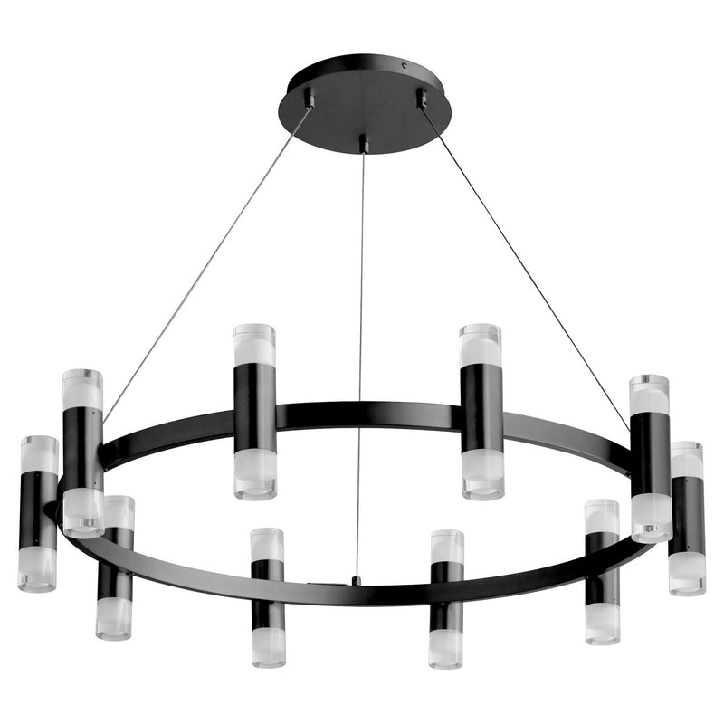 Quorum 3-6095-15 LED Pendant, Black