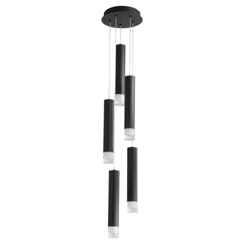 Quorum 3-6194-15 LED Pendant, Black