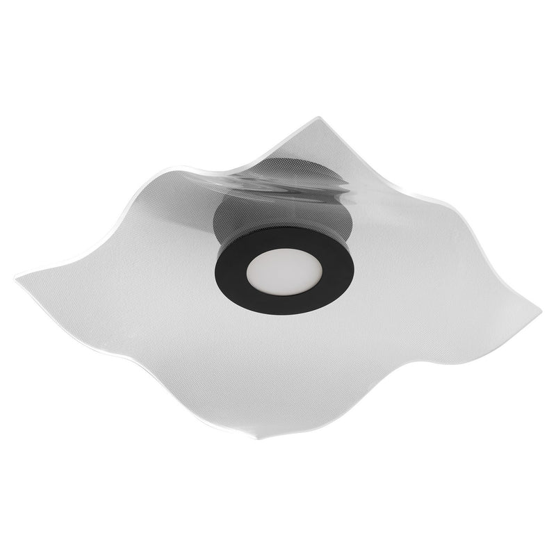 Quorum 3-807-15 LED Ceiling Mount, Black