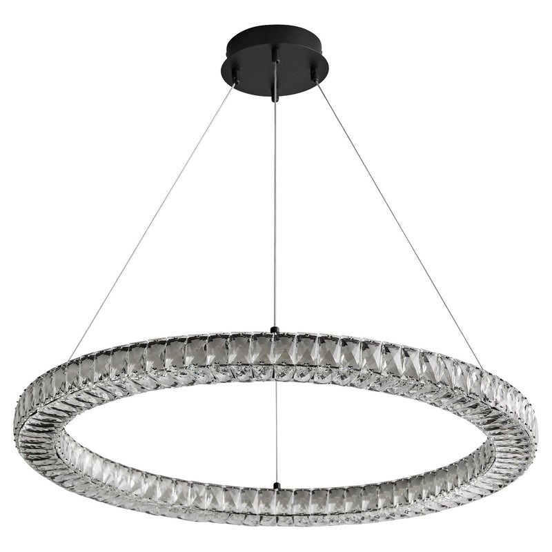 Quorum 3-875-15 LED Pendant, Black