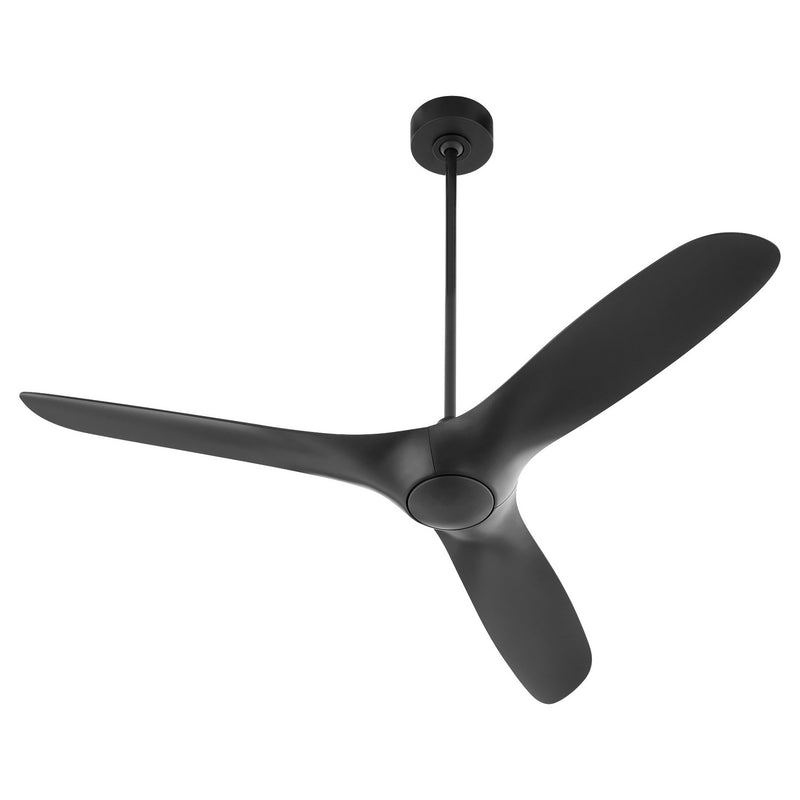 Quorum 3-122-15 56" Ceiling Fan, Black