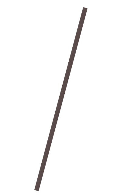 Beacon Lighting 21322024 Downrod, Oil Rubbed Bronze