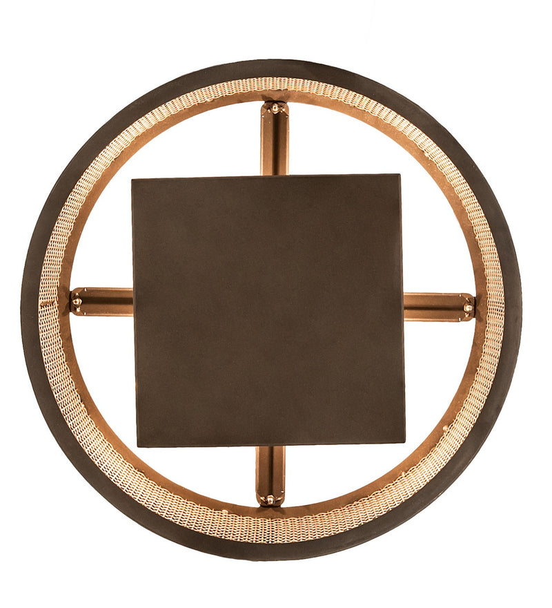 Meyda Tiffany 256953 Four Light Flushmount, Tyler Bronze