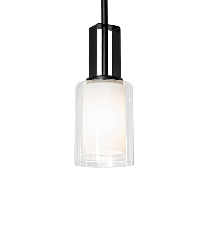 Meyda Tiffany 258820 One Light Pendant, Solar Black