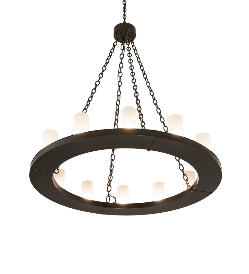 Meyda Tiffany 259181 12 Light Chandelier, Timeless Bronze