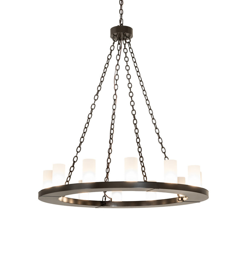 Meyda Tiffany 259181 12 Light Chandelier, Timeless Bronze