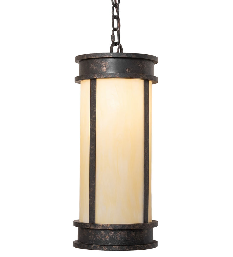 Meyda Tiffany 259492 One Light Pendant, Golden Bronze
