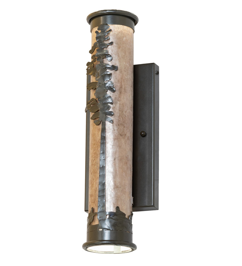 Meyda Tiffany 260025 Two Light Wall Sconce, Exterior Oil Rubbed Bronze
