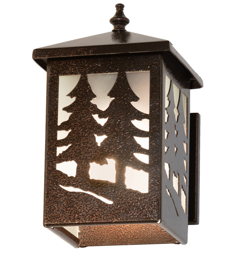 Meyda Tiffany 260788 One Light Wall Sconce, Copper Rust