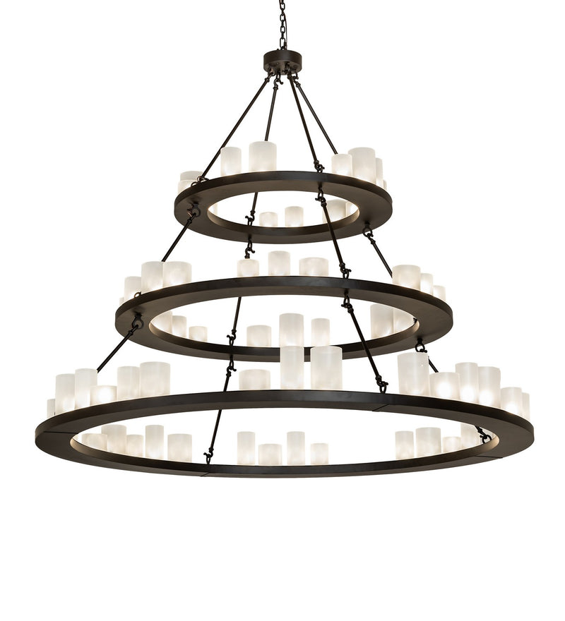 Meyda Tiffany 260986 LED Chandelier, Oil Rubbed Bronze