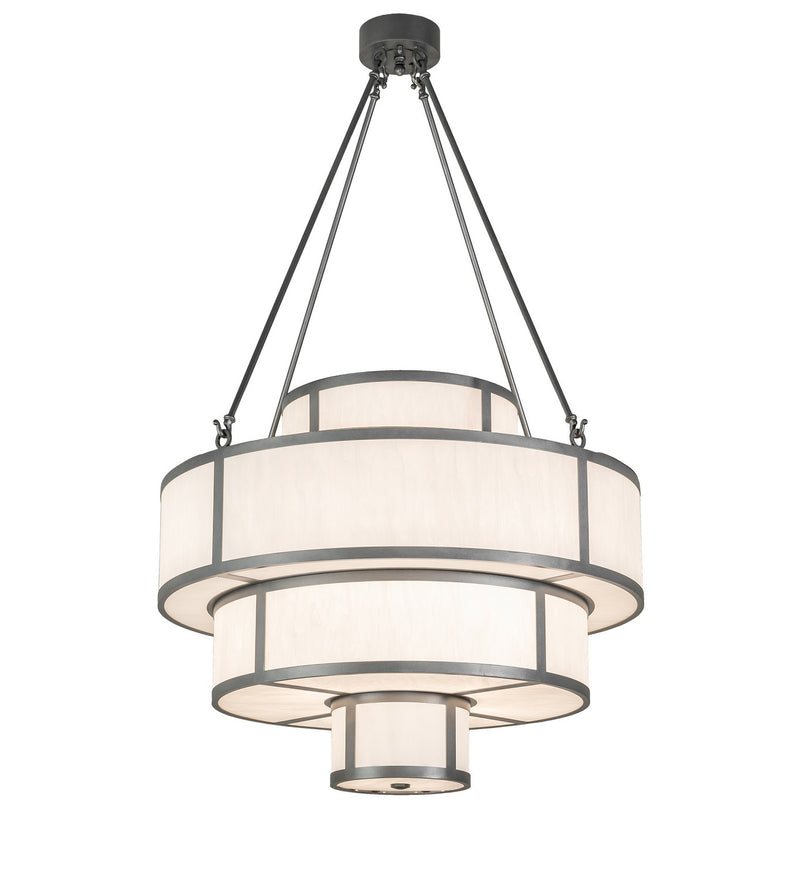 Meyda Tiffany 261011 12 Light Pendant, Pewter