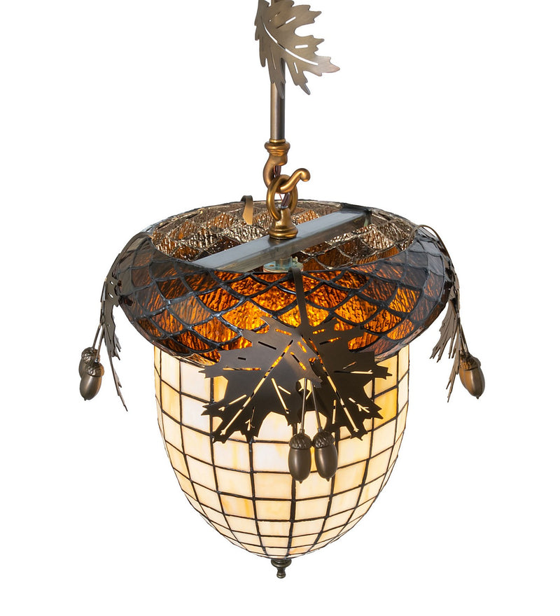 Meyda Tiffany 261056 One Light Pendant, Antique Copper