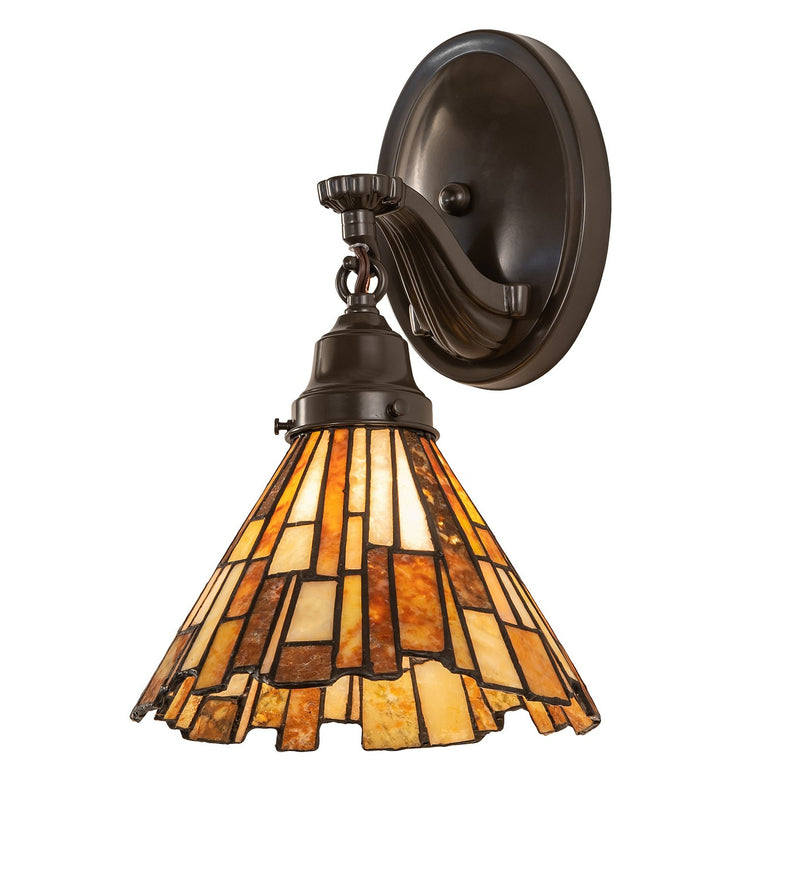 Meyda Tiffany 261492 One Light Wall Sconce, Timeless Bronze