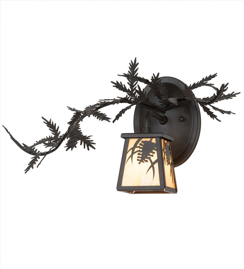 Meyda Tiffany 261548 One Light Wall Sconce, Oil Rubbed Bronze