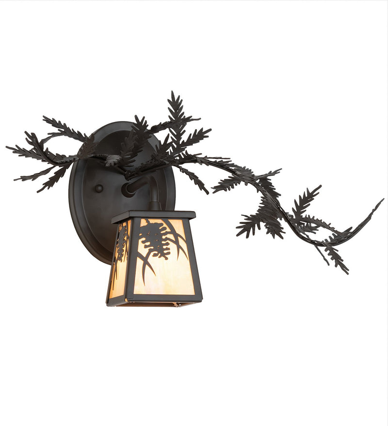 Meyda Tiffany 261549 One Light Wall Sconce, Oil Rubbed Bronze