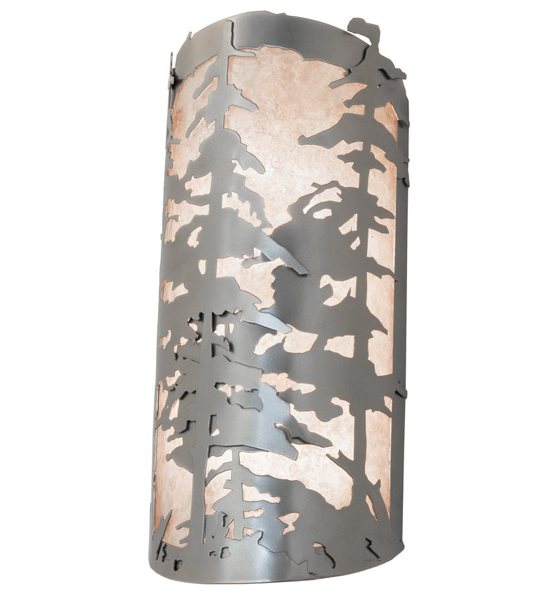 Meyda Tiffany 261655 Two Light Wall Sconce, Nickel