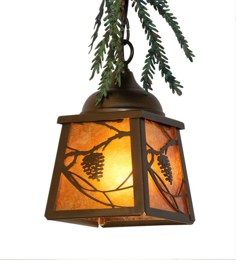 Meyda Tiffany 261863 One Light Pendant, Antique Copper