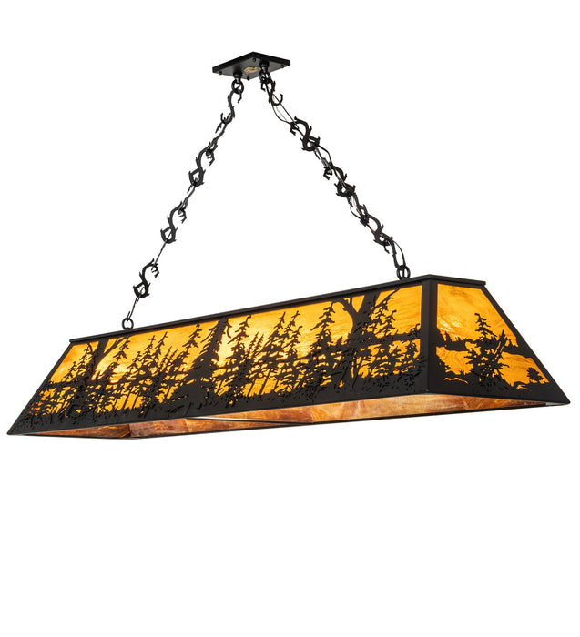 Meyda Tiffany 261972 11 Light Pendant, Textured Black