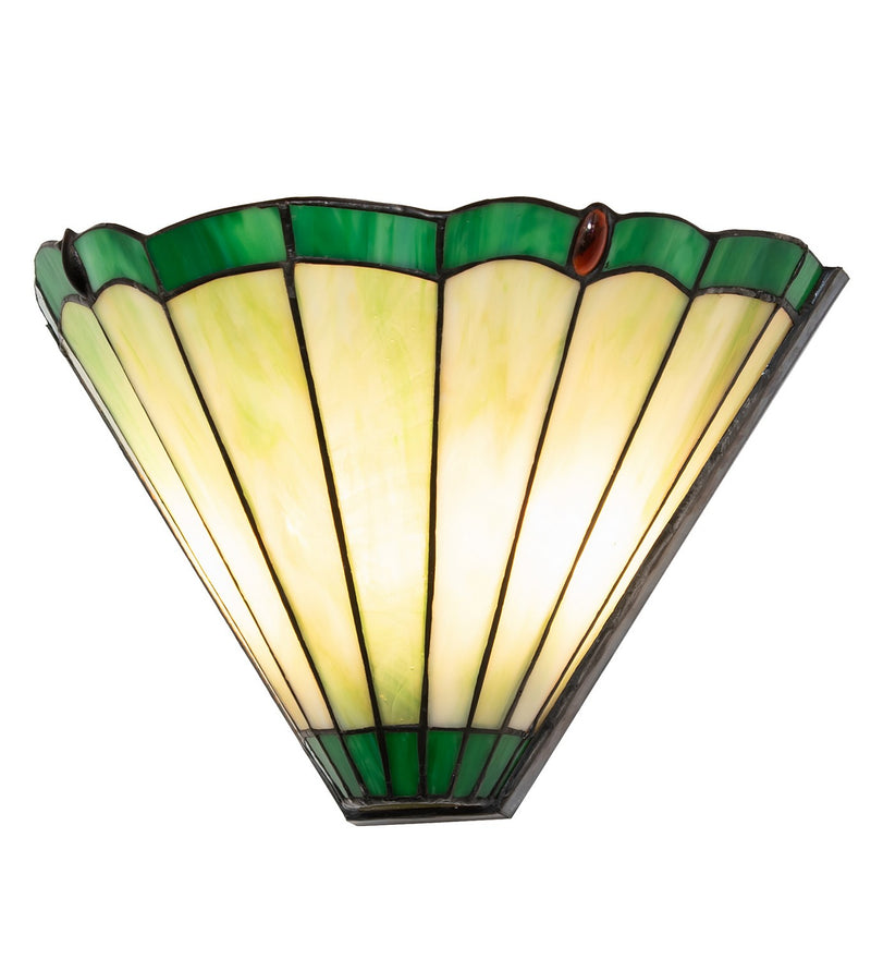 Meyda Tiffany 262091 Two Light Wall Sconce, Antique Brass