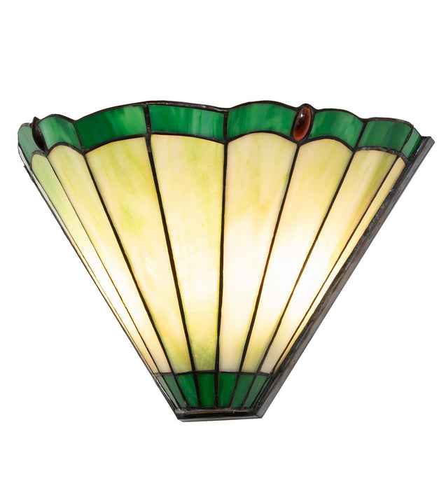 Meyda Tiffany 262091 Two Light Wall Sconce, Antique Brass