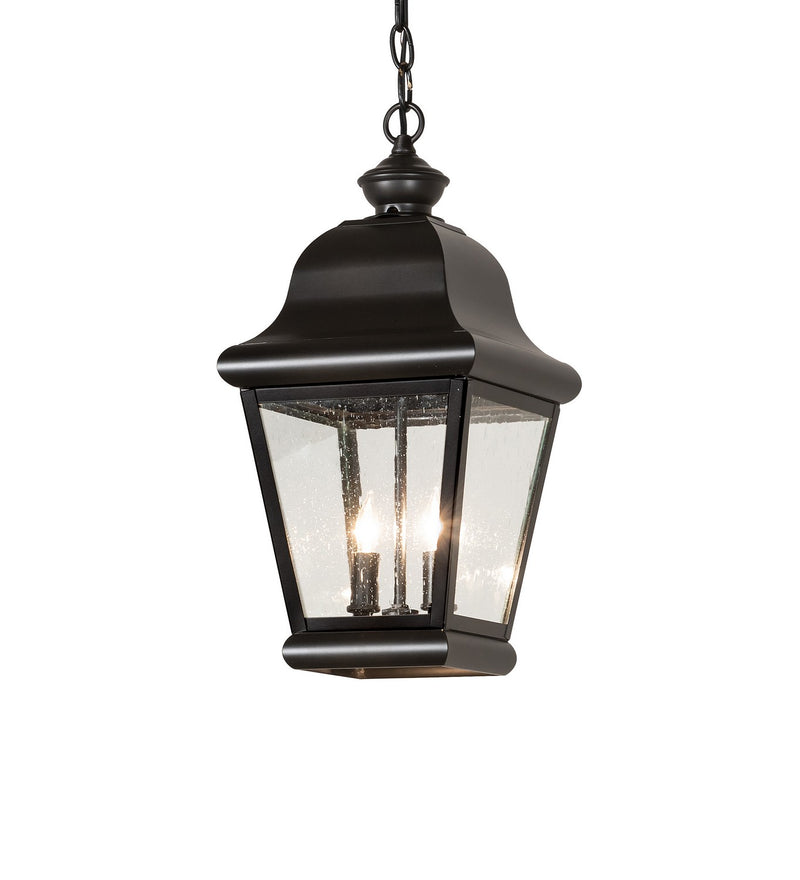 Meyda Tiffany 263180 Two Light Pendant, Black Patina
