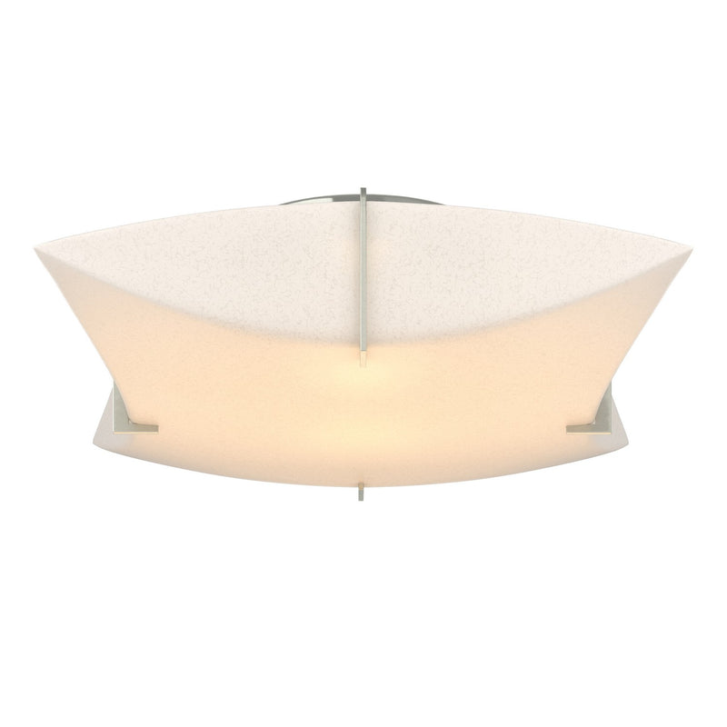 Hubbardton Forge 126620-SKT-85-SH1999 Two Light Semi-Flush Mount, Sterling