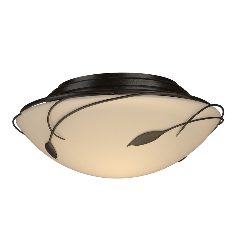 Hubbardton Forge 126709-SKT-14-GG0098 Two Light Flush Mount, Oil Rubbed Bronze