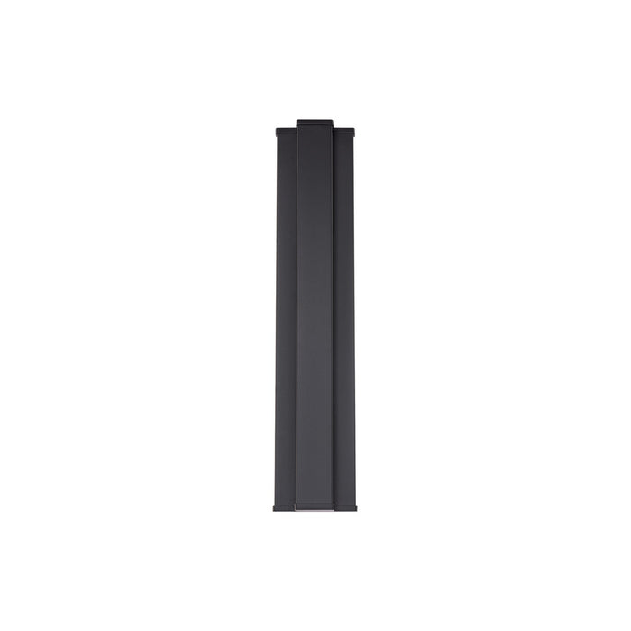 W.A.C. Lighting WS-W13336-30-BK LED Outdoor Wall Sconce, Black
