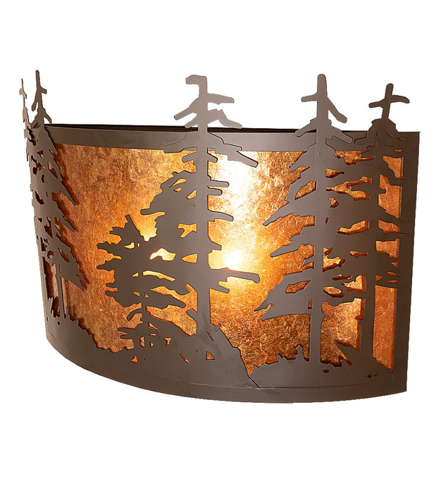 Meyda Tiffany 264662 Two Light Wall Sconce, Oil Rubbed Bronze