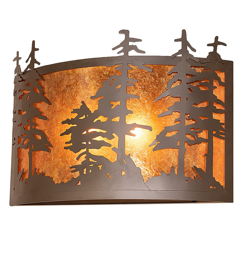 Meyda Tiffany 264662 Two Light Wall Sconce, Oil Rubbed Bronze