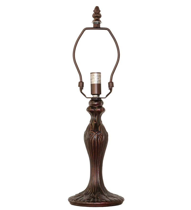 Meyda Tiffany 264693 One Light Base, Mahogany Bronze
