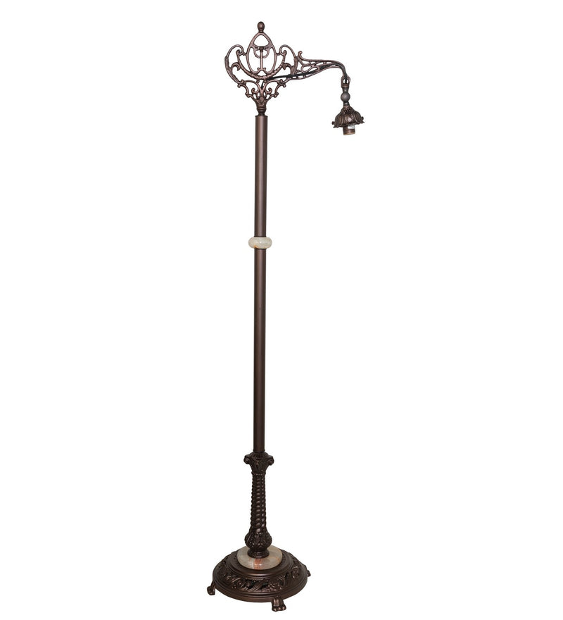 Meyda Tiffany 265046 One Light Floor Base, Mahogany Bronze