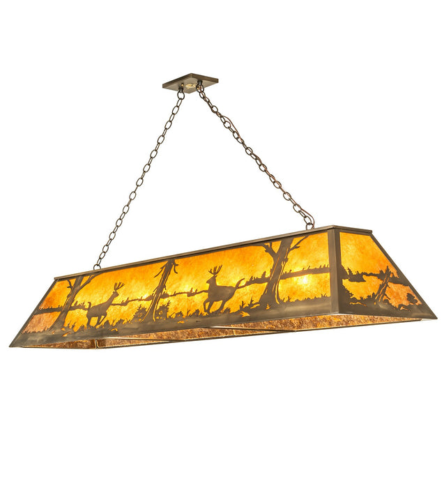 Meyda Tiffany 52310 11 Light Pendant, Antique Copper