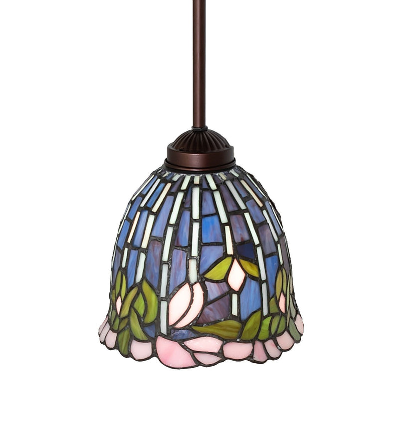 Meyda Tiffany 71318 One Light Pendant, Mahogany Bronze