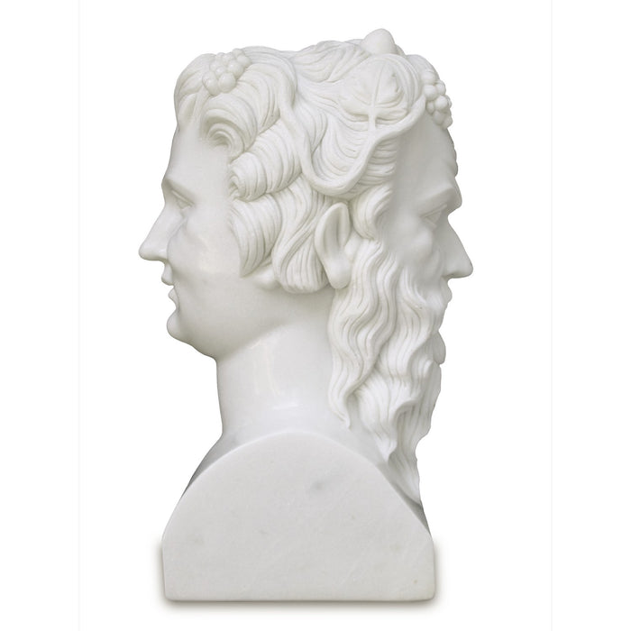 Currey and Company 1200-0665 Sculpture, White
