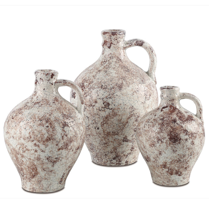 Currey and Company 1200-0716 Sculpture, Brown/Off-White
