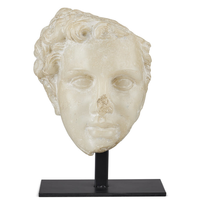 Currey and Company 1200-0734 Sculpture, Aged Beige/Black