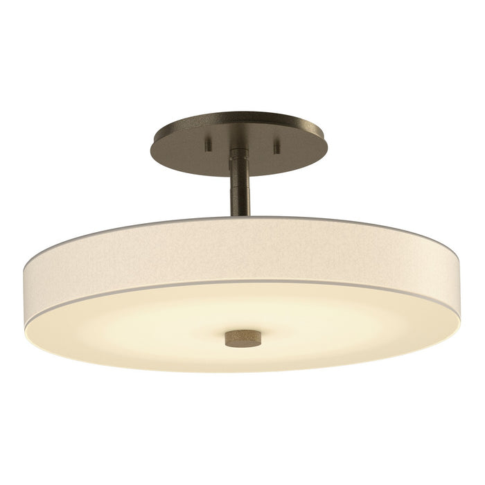 Hubbardton Forge 126803-LED-84-SH1971 LED Semi-Flush Mount, Soft Gold