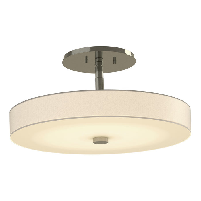 Hubbardton Forge 126803-LED-85-SH1971 LED Semi-Flush Mount, Sterling